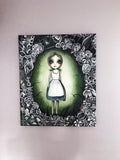 "Alice in the Deadly Garden" Original Painting