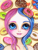 "Donut Princess" Art Print