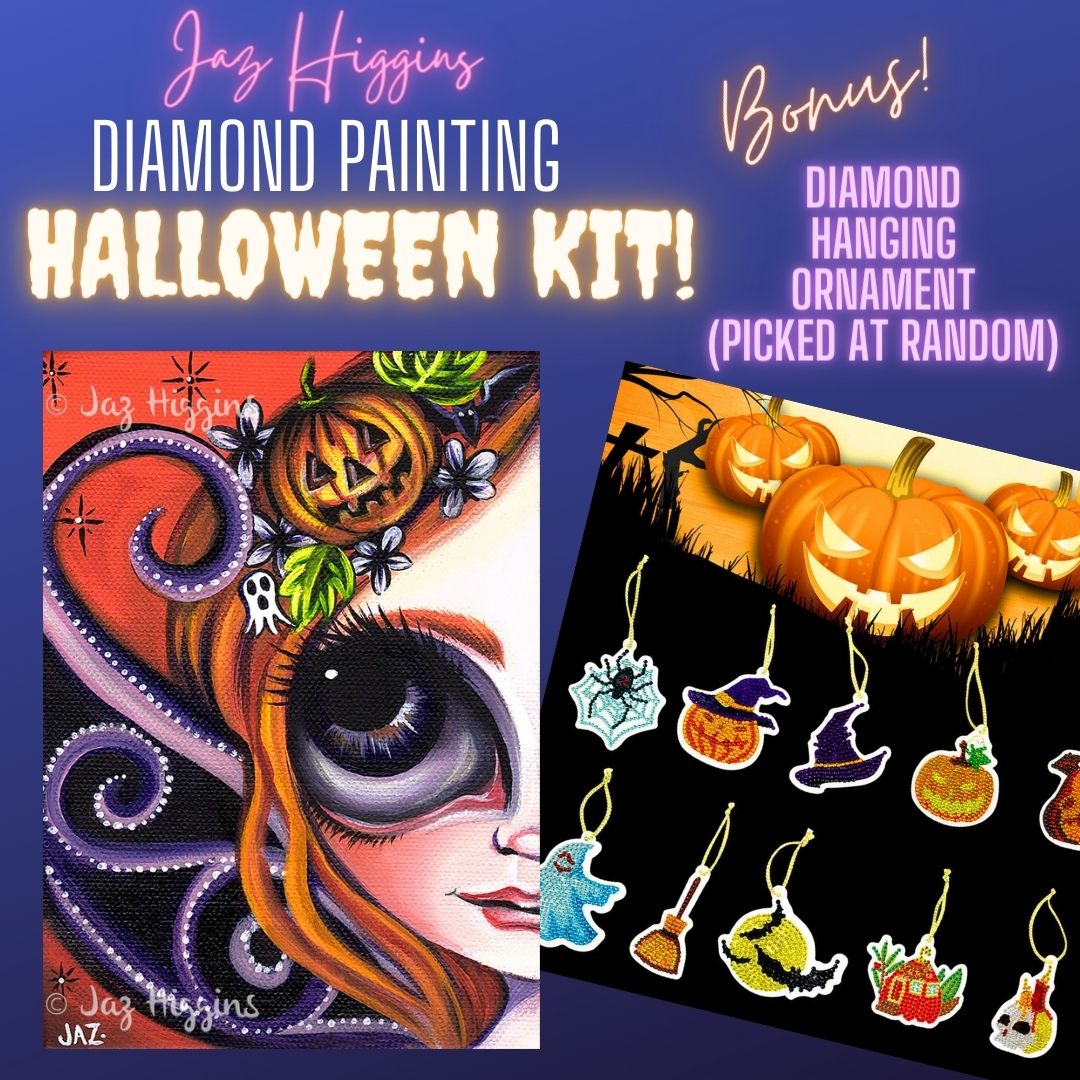 Halloween Fairy Diamond Painting Kit – Jaz Higgins