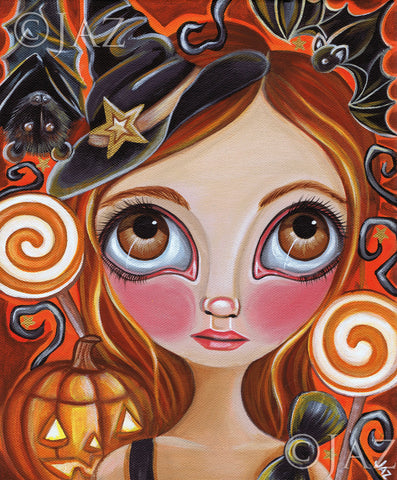 "Halloween Magic" Art Print