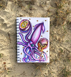 Original Drawing "Passionate Squid"