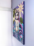 "Sunkissed Mermaid" Original Painting
