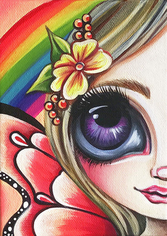 Little Rainbow Fairy Art Print